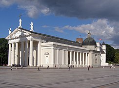 Vilnius Cathedral, now Lithuania (by Wawrzyniec Gucewicz, 1777-1801)