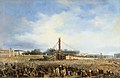 The erection of the Luxor obelisk on the place de la Concorde by François Dubois. Musée Carnavalet, Paris