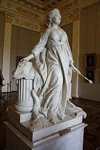 Marble statue of Catherine II (1789-1790)