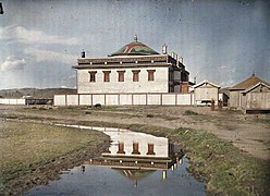 Maidar Temple (1833) of Zuun Khuree in Urga photographed in 1913.