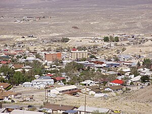 Central Tonopah from the south
