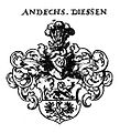 Wappen der Grafen von Andechs Dießen