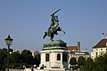 Erzherzog-Karl-Reiterdenkmal, Heldenplatz Wien, geschaffen von Anton Dominik Fernkorn