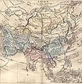 Asia in 1829