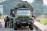 Bangladesh Army Mobile Field Bakery System with ZIL-131