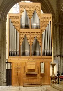 Choir organ by Patrick Collon [de] (1977)