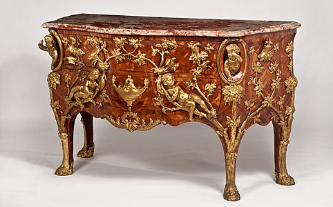 Commode by Charles Cressent, Waddesdon Manor, (1730)