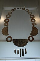 Jade necklace, dated between 3500 and 2600 BC