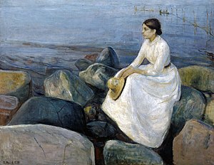 Inger am Strand (Edvard Munch)