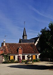 The main square in Fontenay
