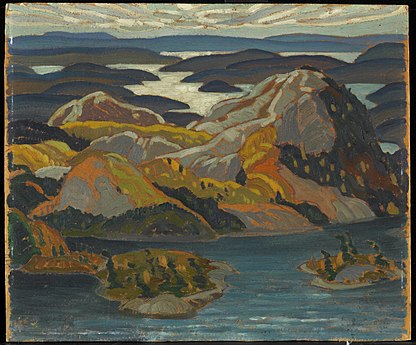 Grace Lake, oil on paperboard, 1931, National Gallery of Canada, Ottawa