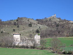 The palace and ruins of the castle