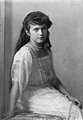 Image 13 Grand Duchess Anastasia Nikolaevna of Russia Photograph: Boissonnas and Eggler; restoration: Chris Woodrich Grand Duchess Anastasia Nikolaevna of Russia was the youngest daughter of Tsar Nicholas II, the last sovereign of Imperial Russia, and his wife, Tsarina Alexandra Fyodorovna. At age 17, she was executed with her family in an extrajudicial killing by members of the Cheka – the Bolshevik secret police – on July 17, 1918. Rumors have abounded that she survived, and multiple women have claimed to be her. However, this possibility has been conclusively disproven. More selected pictures