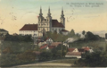 Heilige Dreifaltigkeit in den Windischen Büheln, Blick von Norden; Postkarte von 1912