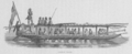 An ancient battleship called Karakowa, similar to the Balangay.