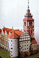 Modell mit Barockturm (H. Dühring)