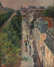 Street Scene in Paris, 1896