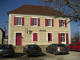 The town hall in Miers