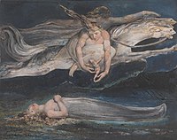 Pity by William Blake, based on Macbeth's "Pity, like a naked new-born babe, striding the blast."[103]