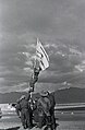 Image 23Avraham Adan raising the Ink Flag marking the end of the 1948 Arab–Israeli War (from History of Israel)