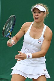 Laura Siegemund was part of the winning mixed doubles team. It was her third major title.[132]