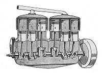 Six-cylinder engine
