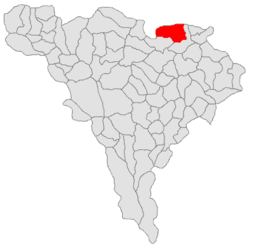 Location of Unirea