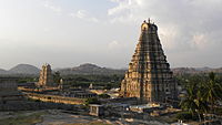 Virupaksha Temple as seen from above