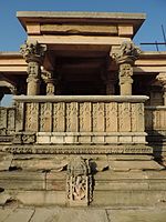 Vishnu temple, recreated by ASI