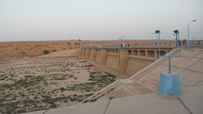 Das Al-Elb-Stauwehr im Wadi Hanifa