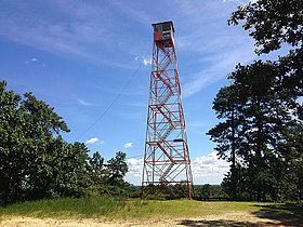 Fire tower on Apple Pie Hill