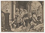 Aeneas und seine Familie fliehen aus Troja, 1595, nach Federigo Barrocci (Metropolitan Museum, New York)