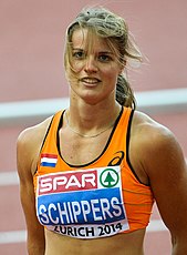 Silbermedaillengewinnerin: Dafne Schippers