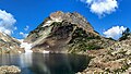 Del Campo Peak with Foggy Lake