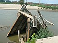 Fishing pier destroyed by 2011 Missouri River floods
