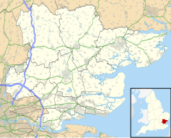 Coalhouse Fort is located in Essex