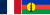 Flagge Neukaledonien