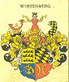 Wappen des Herzogtums Württemberg, größter weltlicher Stand