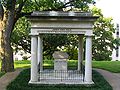 Tomb of James K. Polk located on the grounds of the Tennessee State Capitol