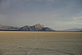Black Rock Desert in the late afternoon before a wind storm on Aug 6, 2005