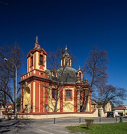 Church of St. James the Great in Kunratice