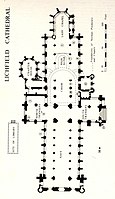 Ground plan of the cathedral