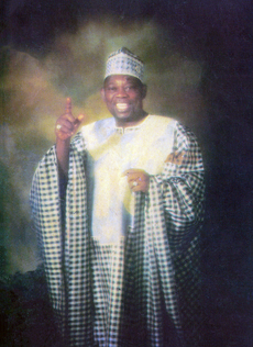 Portrait of Moshood Abiola