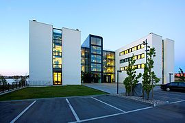 Building of the Max Planck Institute for Demographic Research in Rostock