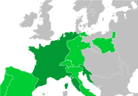 15. Map of First French Empire (1804–1815)