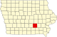 Mahaska County map