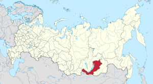 Location of Republic of Buryatia