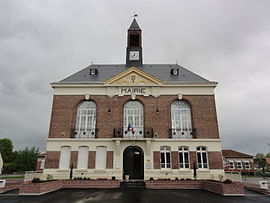 The town hall of Moÿ-de-l'Aisne