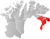Sør-Varanger within Finnmark