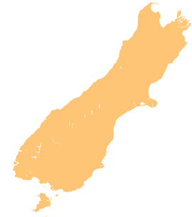 Spoon River (New Zealand) is located in South Island